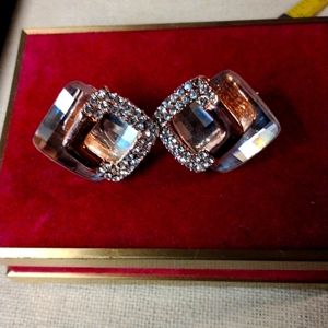 Crystal Post Earrings ✨